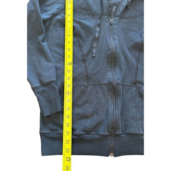 MOTHERHOOD MATERNITY BLACK FULL ZIP HOODIE SIZE M‎ |N1 - Picture 2 of 5